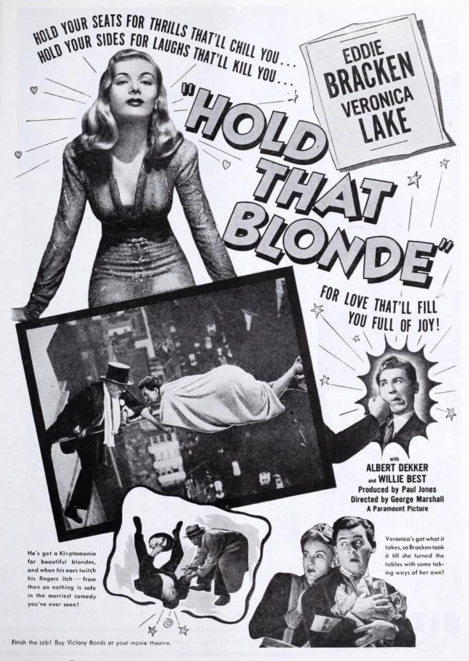Hold That Blonde! poster