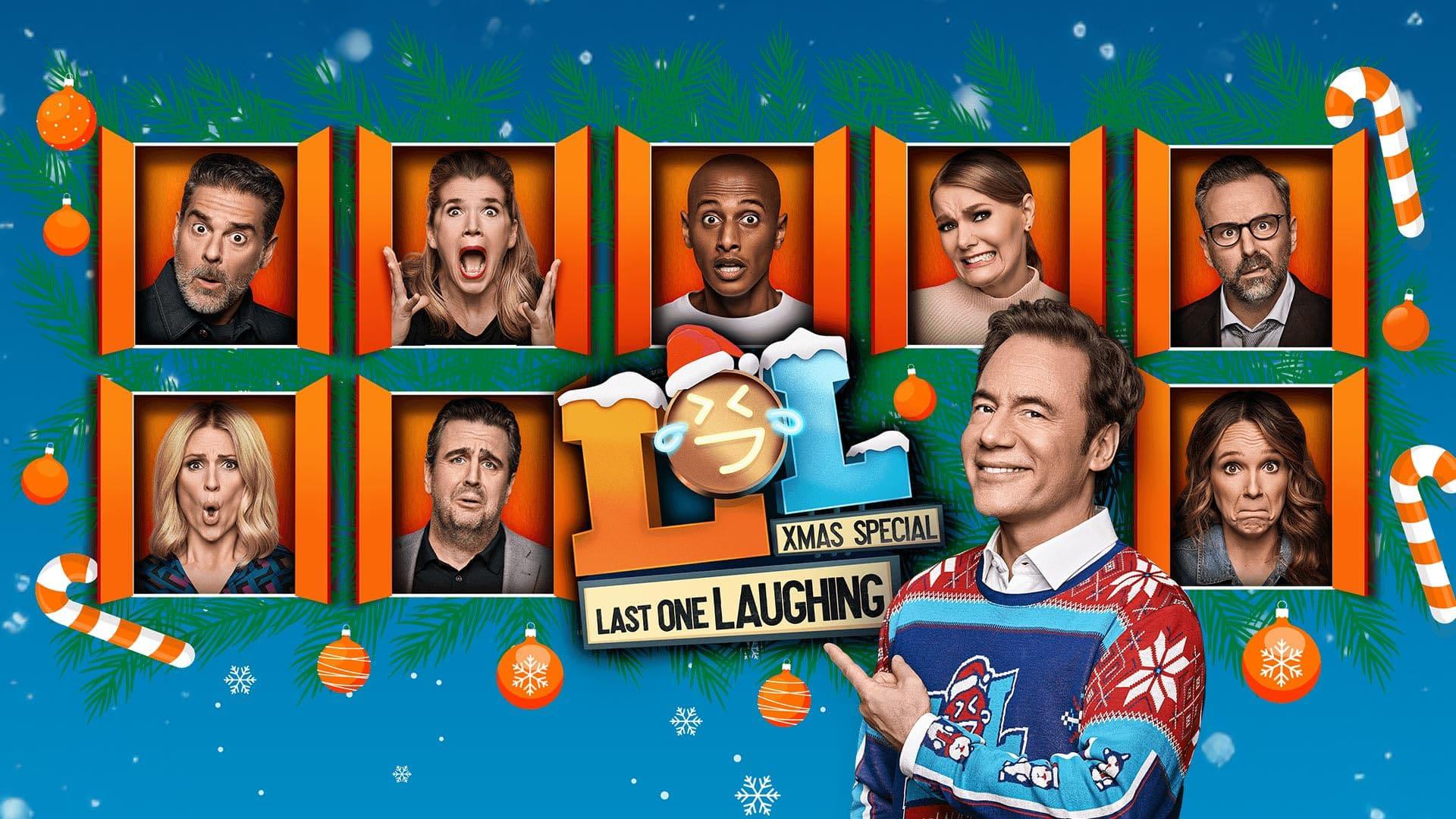 LOL: Last One Laughing - Xmas Special backdrop