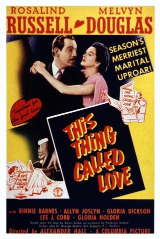 This Thing Called Love poster