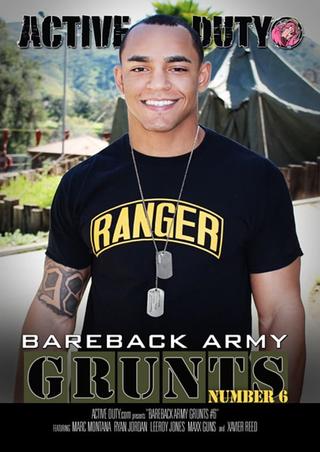 Bareback Army Grunts 6 poster