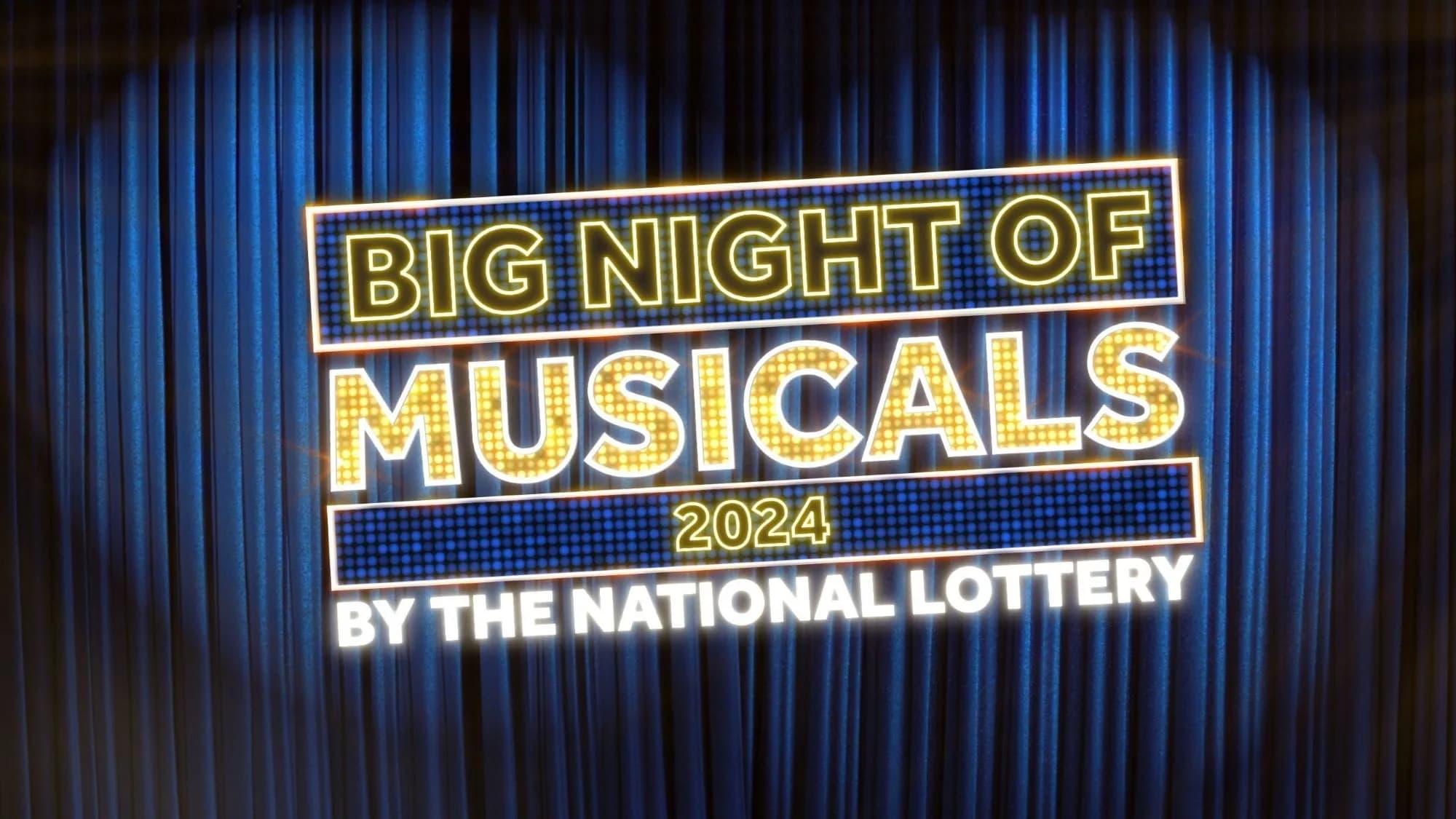 Big Night of Musicals 2024 by the National Lottery backdrop