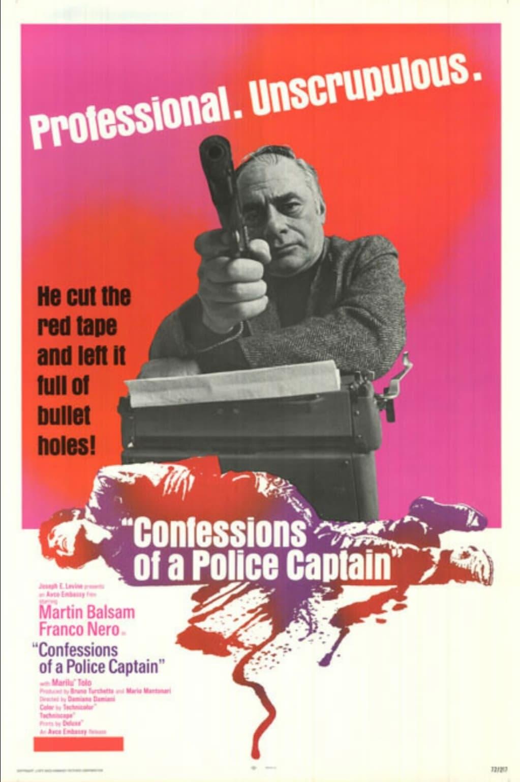 Confessions of a Police Captain poster