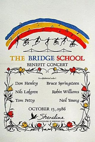 Bridge School Benefit Concert 1986 poster