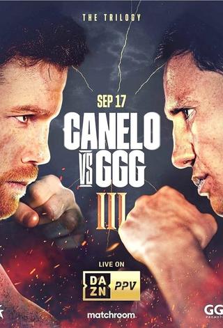 Canelo Alvarez vs. Gennady Golovkin III poster