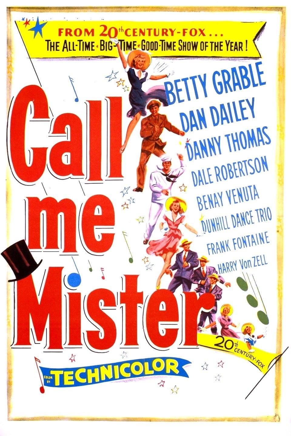 Call Me Mister poster