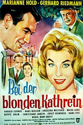 With the blonde Kathrein poster