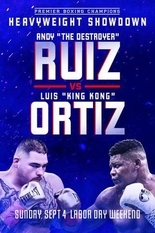 Andy Ruiz Jr. vs. Luis Ortiz poster