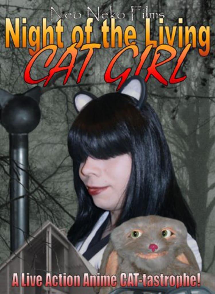 Night of the Living Cat Girl poster