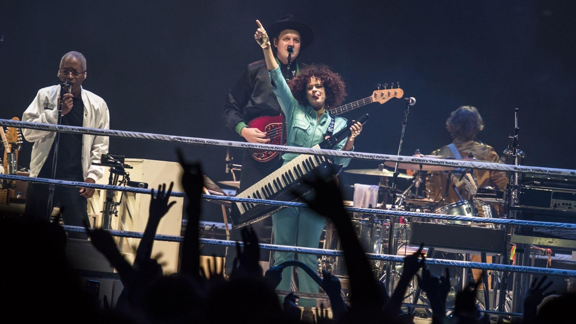 Arcade Fire - AccorHotels Arena backdrop