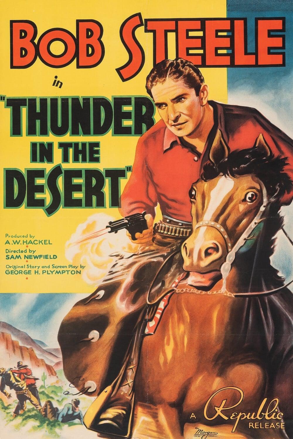 Thunder in the Desert poster