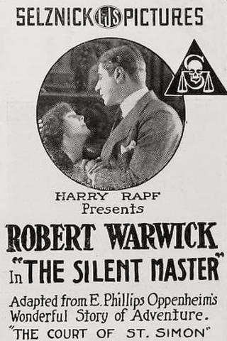 The Silent Master poster