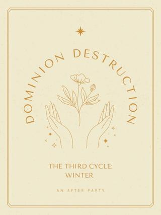 Dominion/Destruction poster