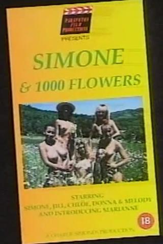 Simone and 1000 Flowers poster