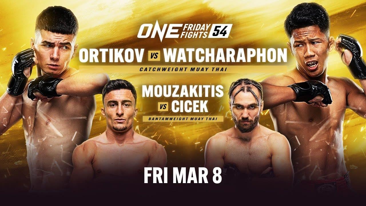 ONE Friday Fights 54: Ortikov vs. Watcharaphon backdrop