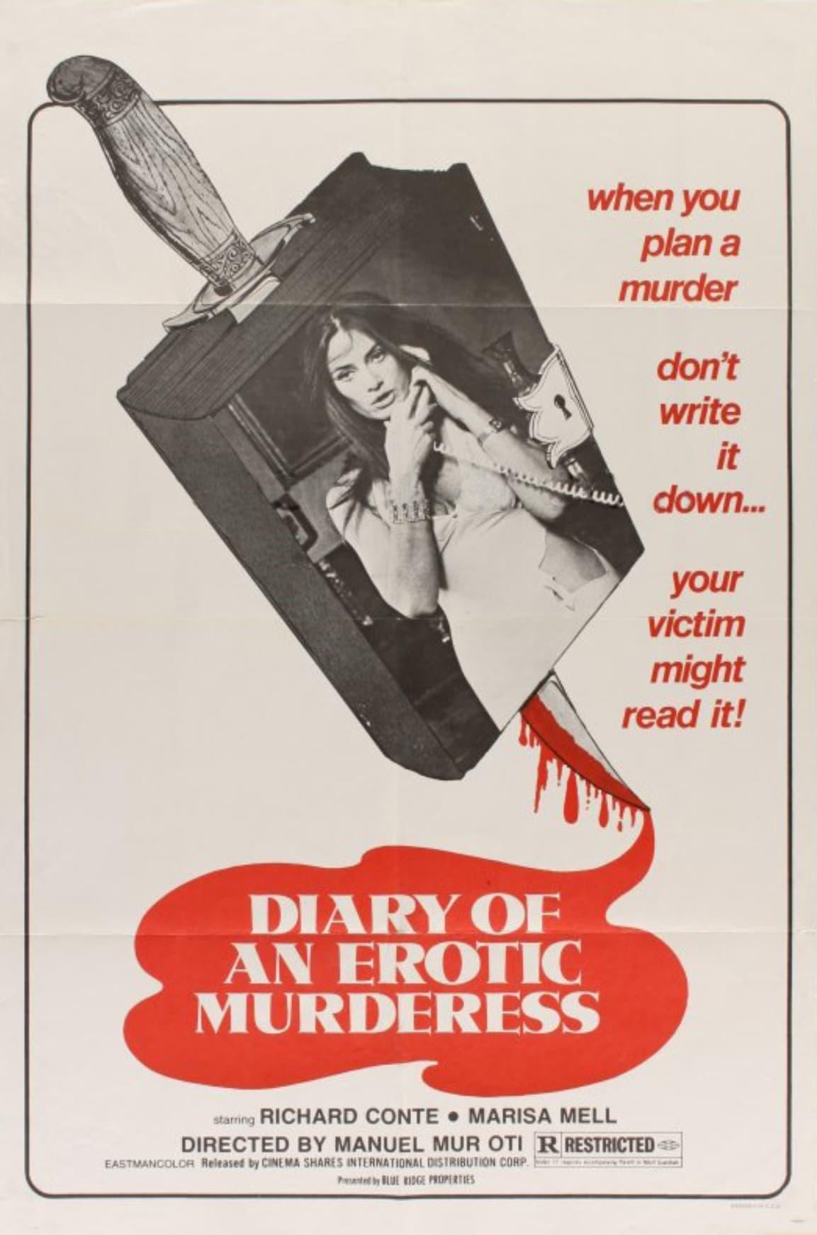 A Diary of a Murderess poster