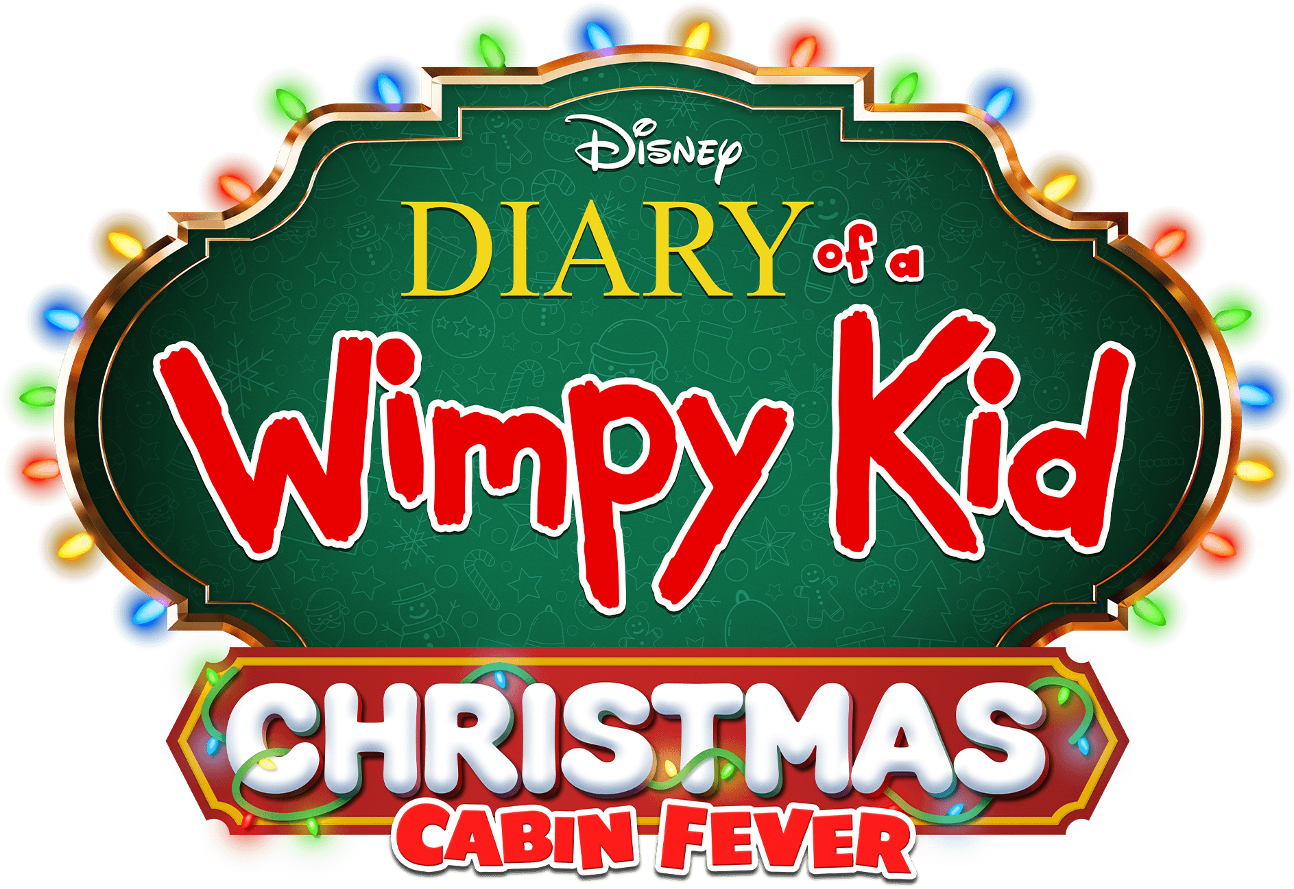 Diary of a Wimpy Kid Christmas: Cabin Fever logo