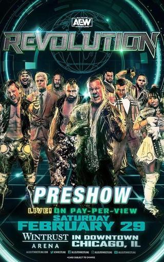 AEW Revolution: The Buy In poster