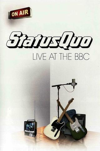 Status Quo - Live at the BBC poster