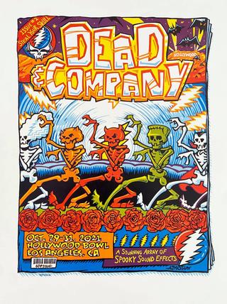 Dead & Company: 2021.10.29 - Hollywood Bowl - Hollywood, CA poster