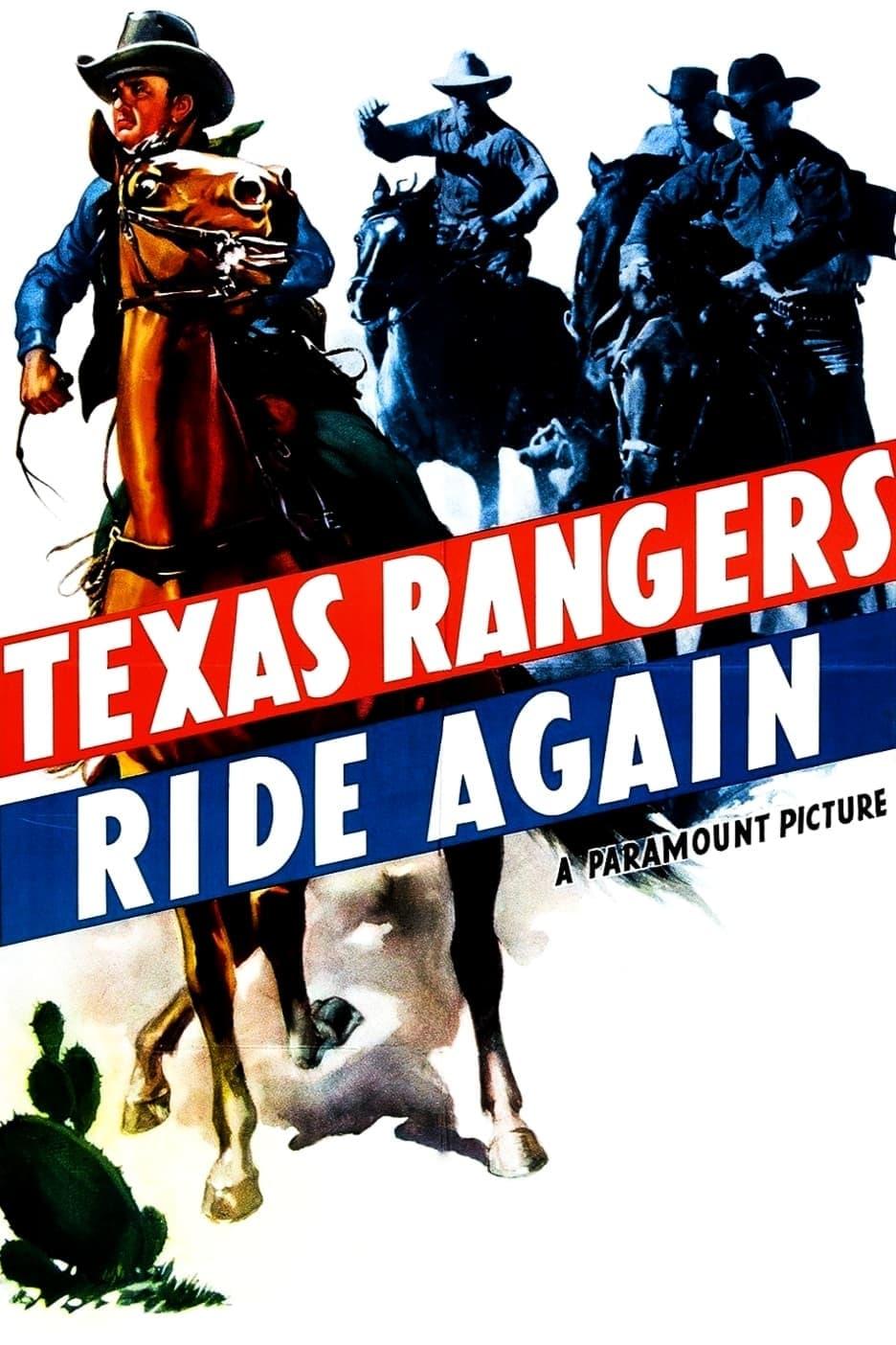 The Texas Rangers Ride Again poster