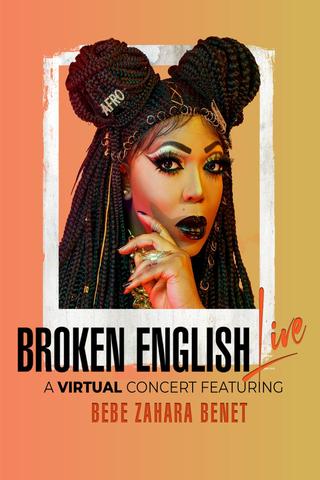 Broken English Live poster