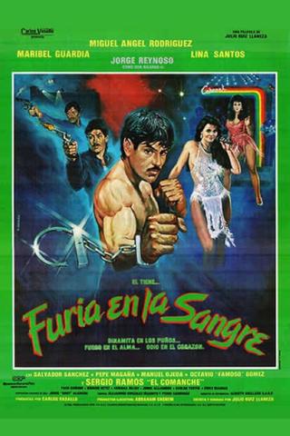 Furia en la sangre poster