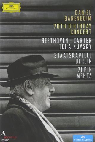 Daniel Barenboim 70th Birthday Concert poster
