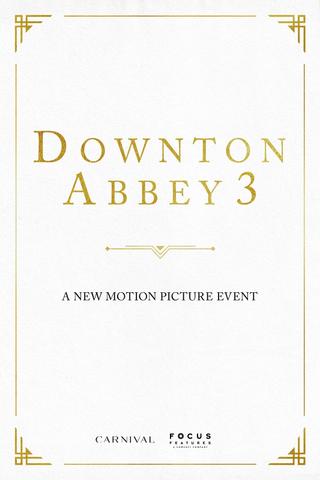 Downton Abbey 3 poster
