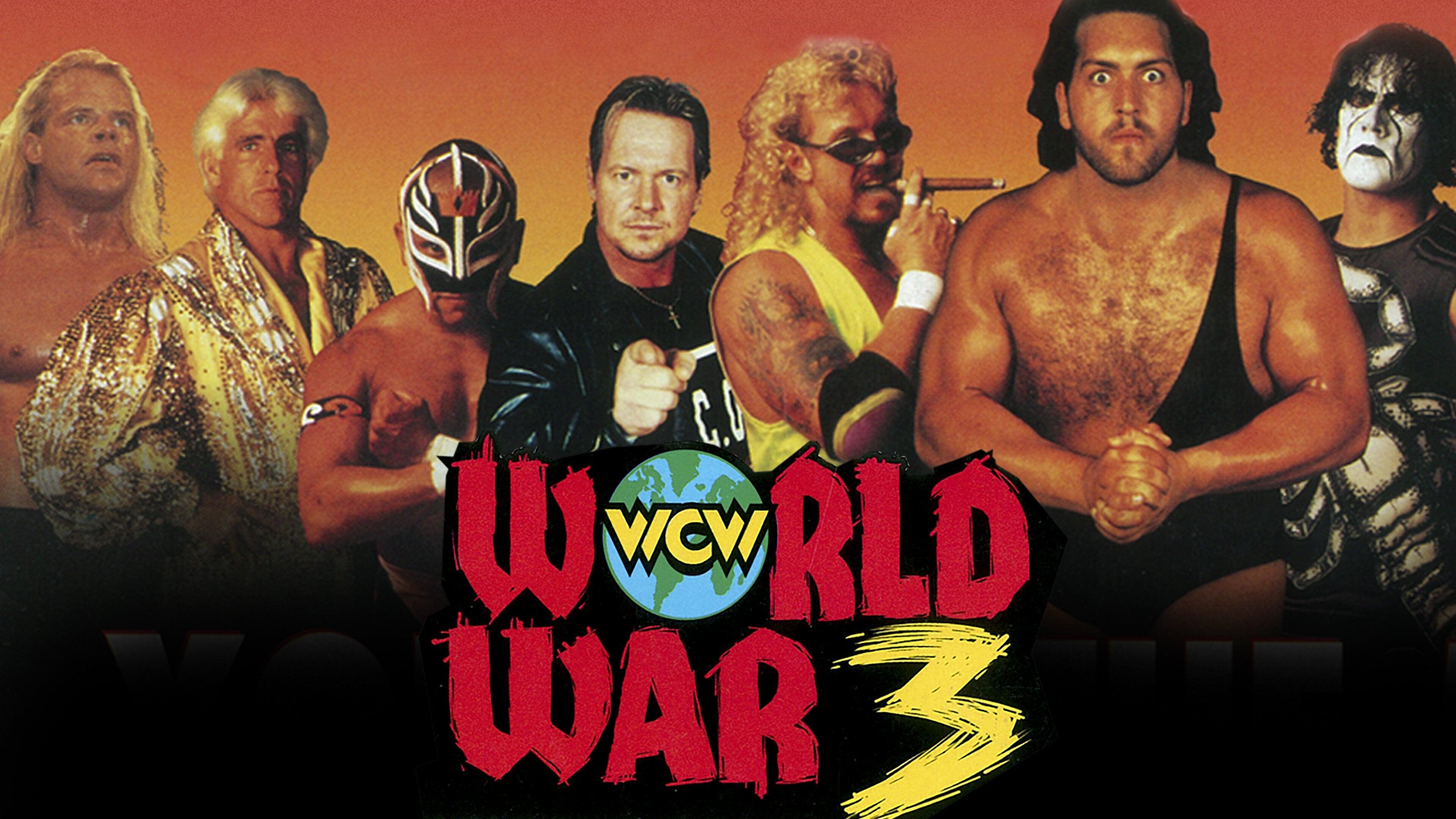 WCW World War 3 1997 backdrop