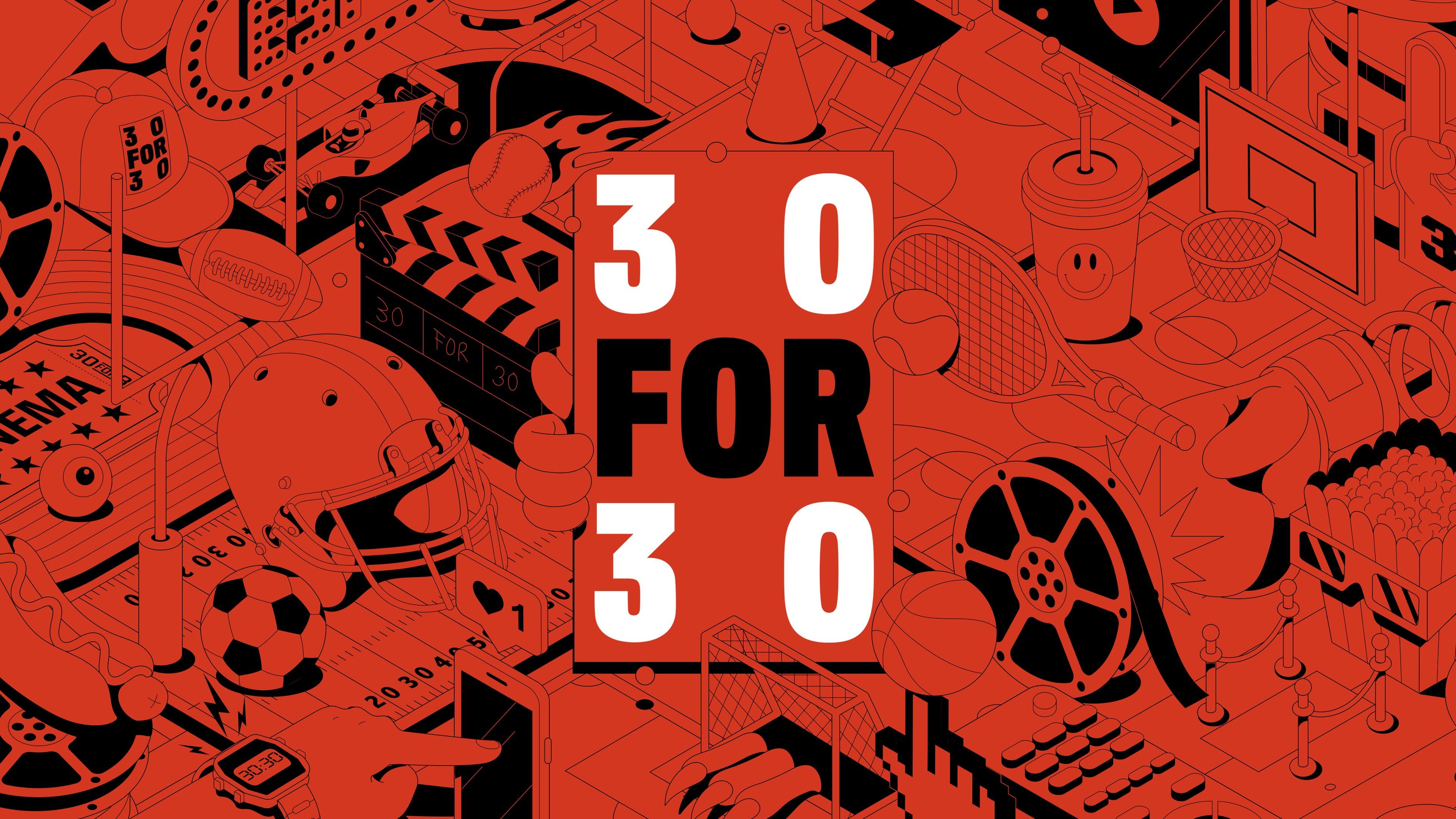 30 for 30 backdrop