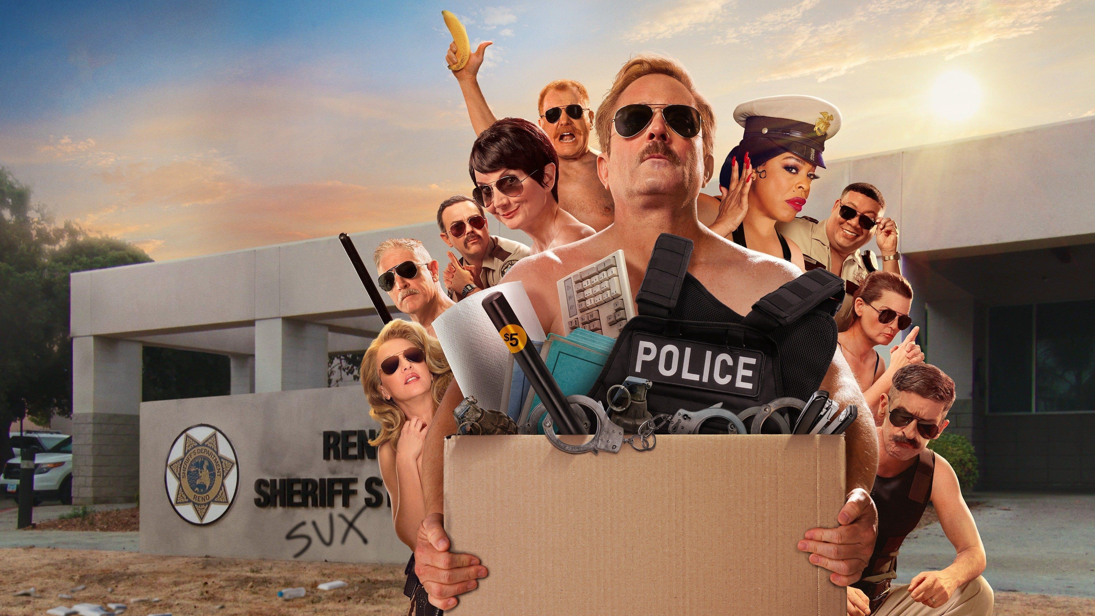 Reno 911! Defunded backdrop