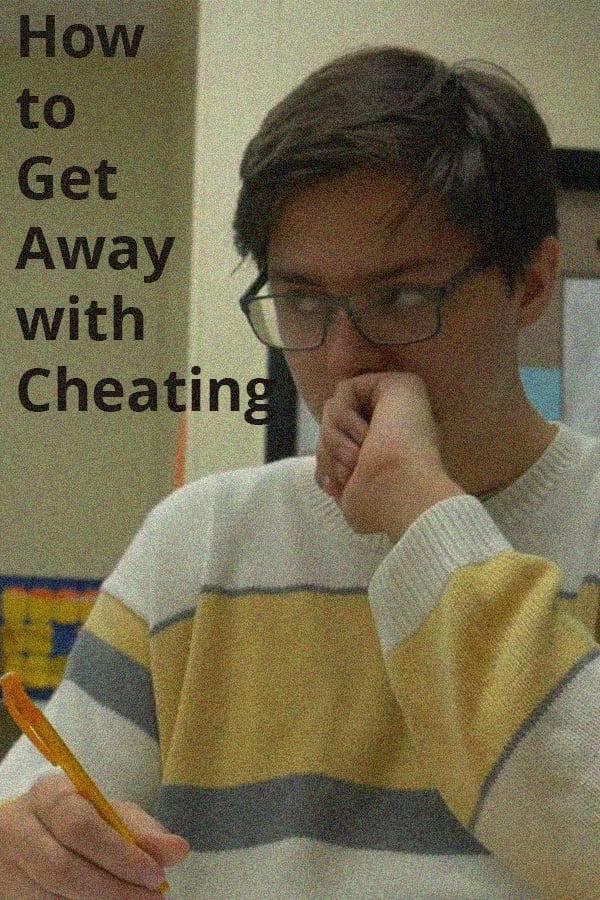 How to Get Away with Cheating poster