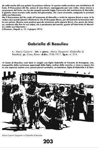 Gabriella di Beaulieu poster