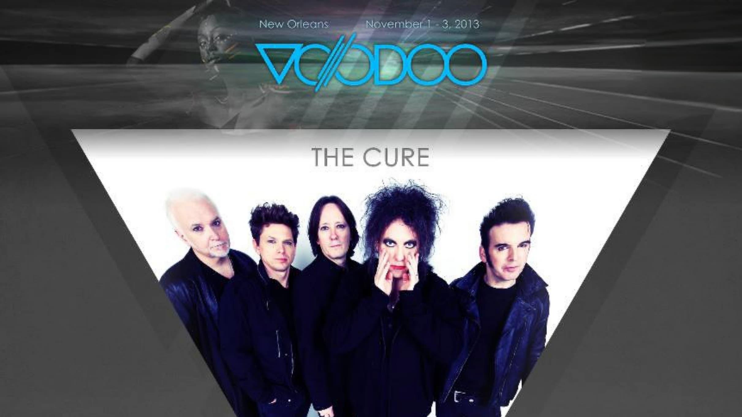 The Cure: Voodoo Festival Live backdrop