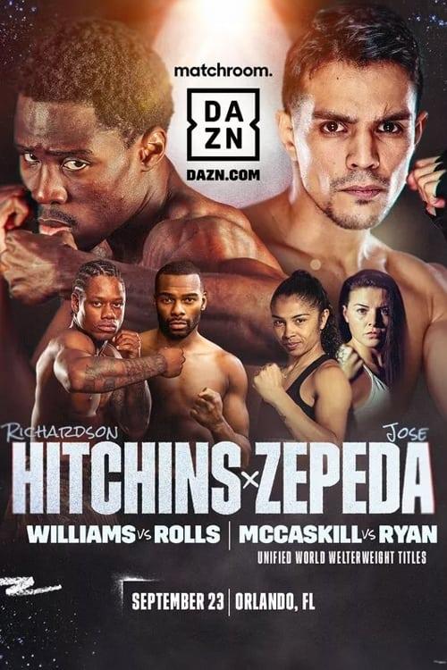 Richardson Hitchins vs. Jose Zepeda poster