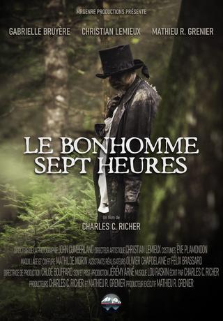 Le bonhomme sept heures poster