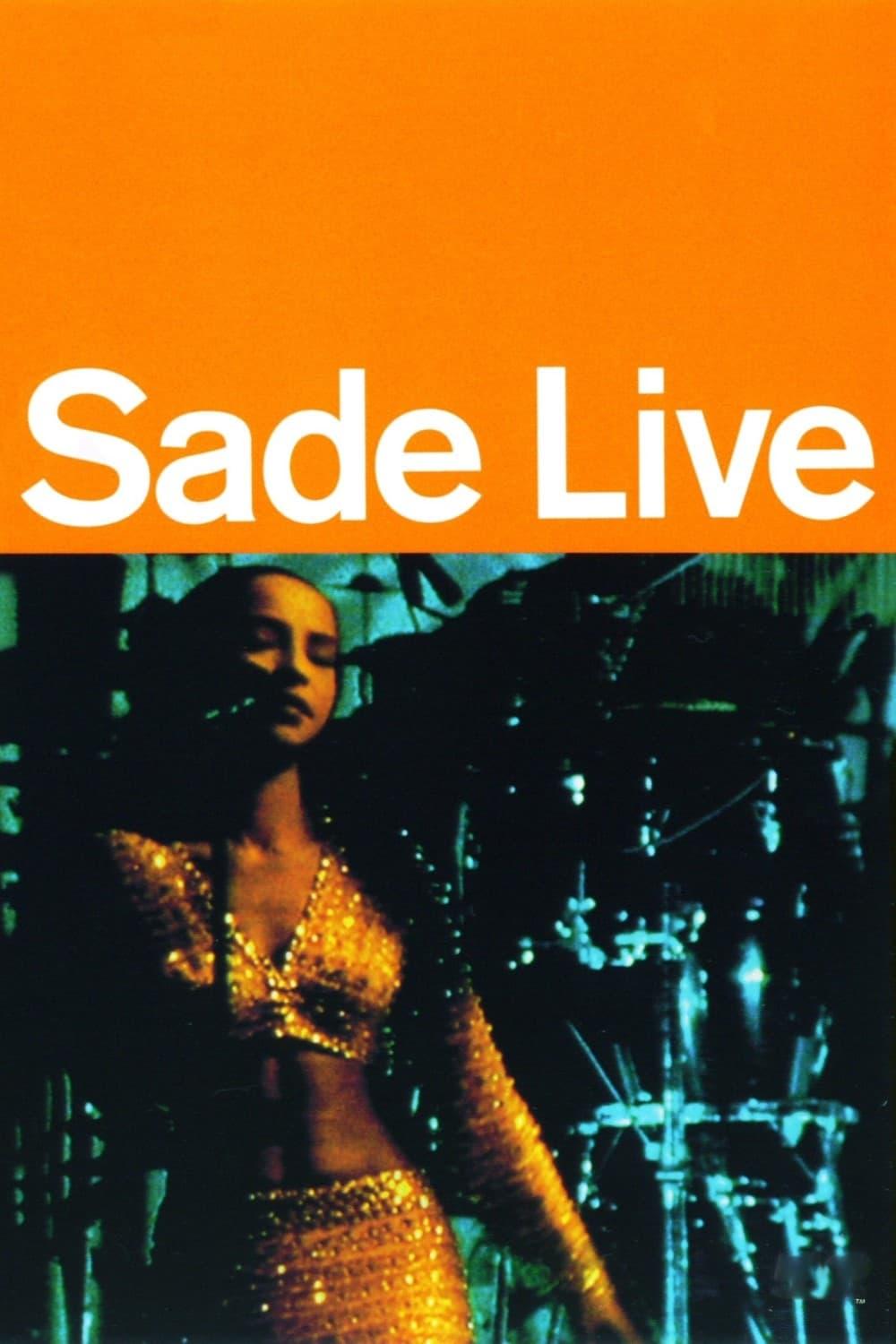 Sade - Live In Concert poster