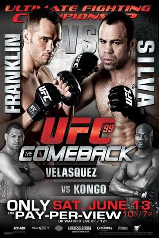 UFC 99: The Comeback poster