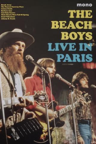 The Beach Boys: Live In Paris, 1969 poster