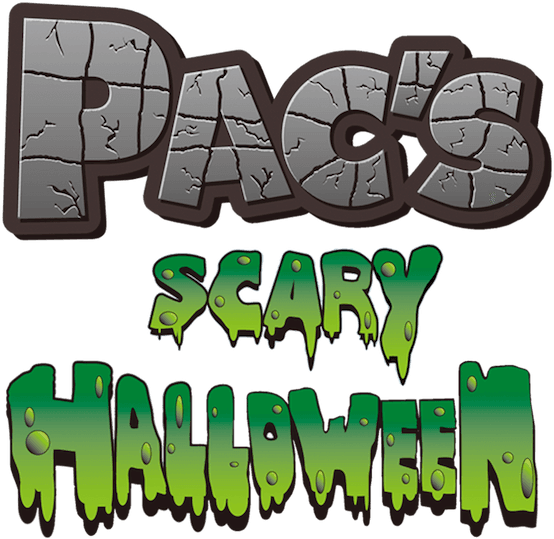 Pac’s Scary Halloween logo