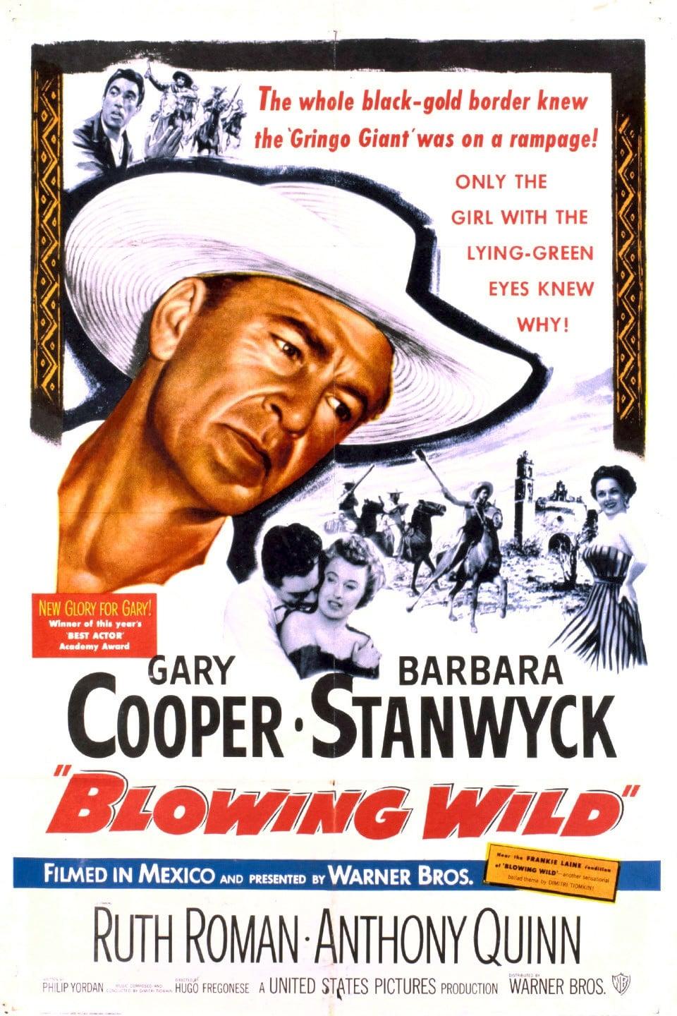 Blowing Wild poster