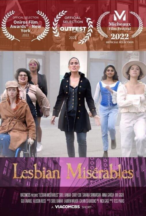 Lesbian Miserables poster