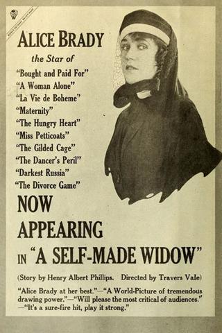 A Self-Made Widow poster