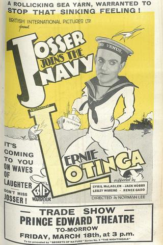 Josser Joins the Navy poster