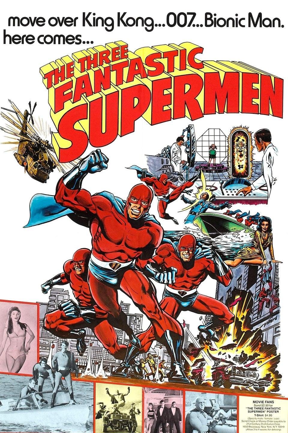 The Three Fantastic Supermen poster