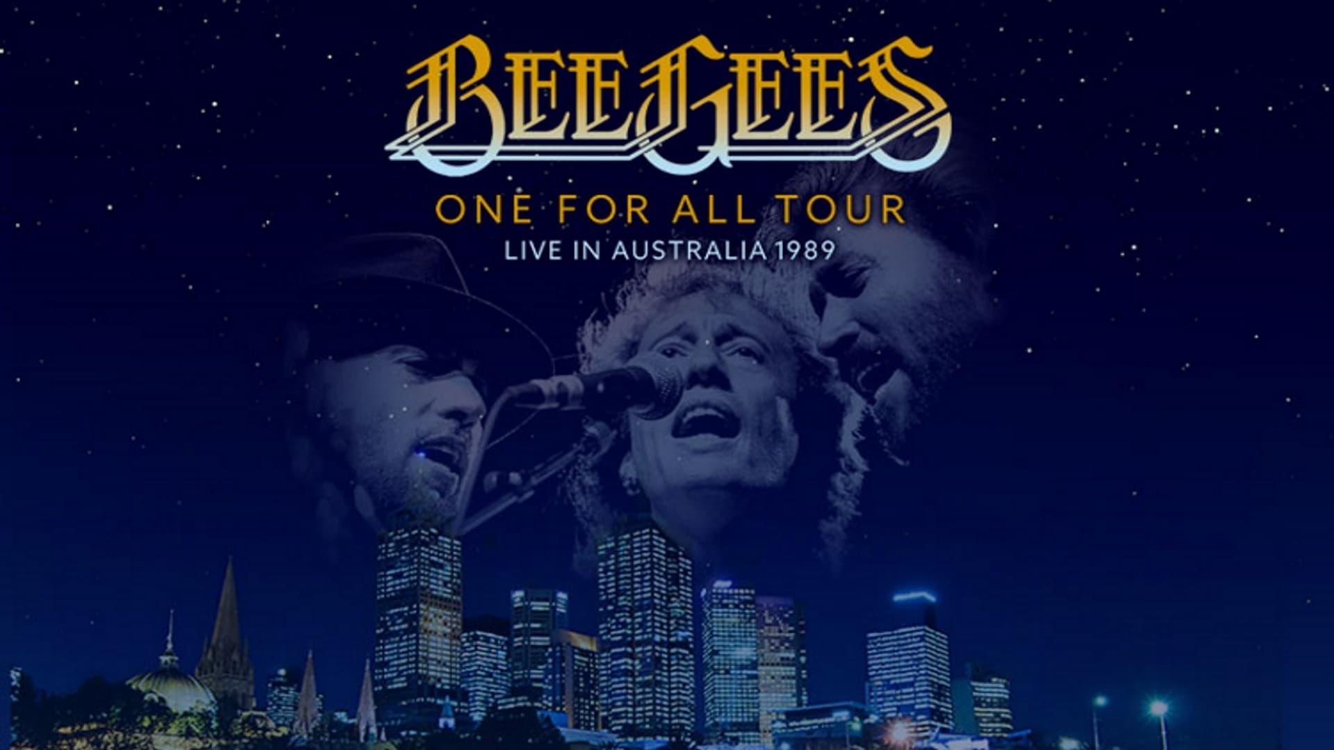 Bee Gees: One for All Tour - Live in Australia 1989 backdrop