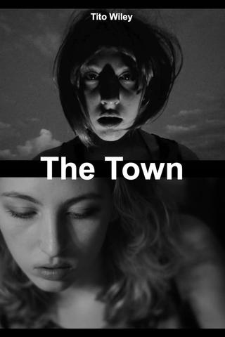 The Town - black and white horror poster