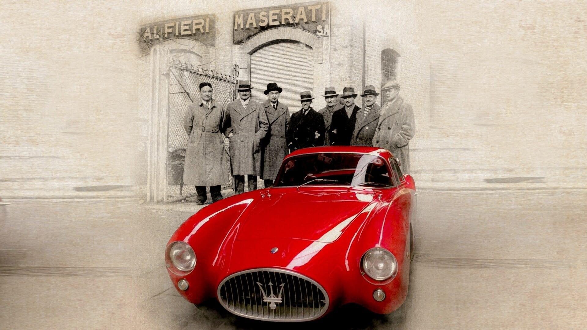 Maserati: A Hundred Years Against All Odds backdrop