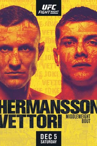 UFC on ESPN 19: Hermansson vs. Vettori poster
