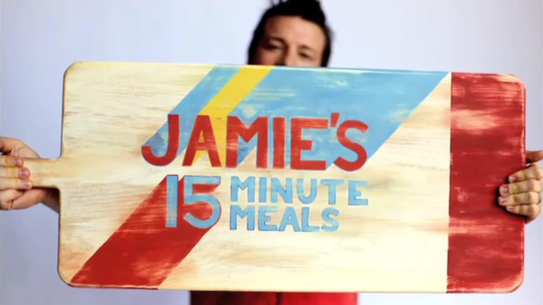 Jamie's 15-Minute Meals backdrop